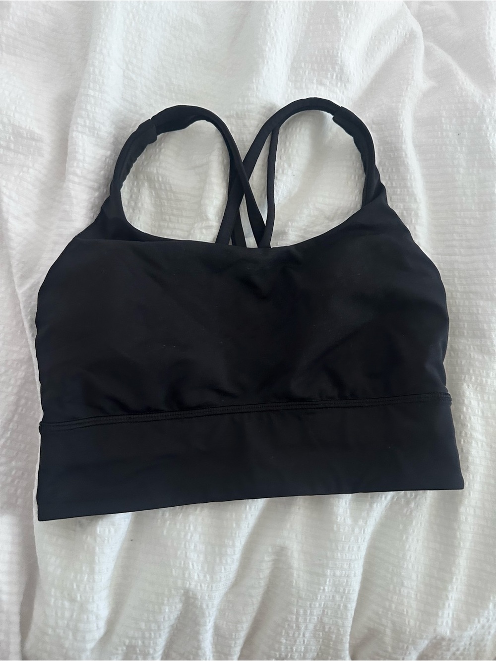 lululemon athletica Black Strappy Sports Bra
